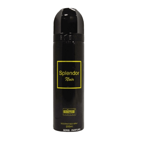 Splendor Noir 200 ML: Mens Deodorant Body Spray | Seris Parfums Splendor Noir 200 ML: Mens Deodorant Body Spray | Seris Parfums